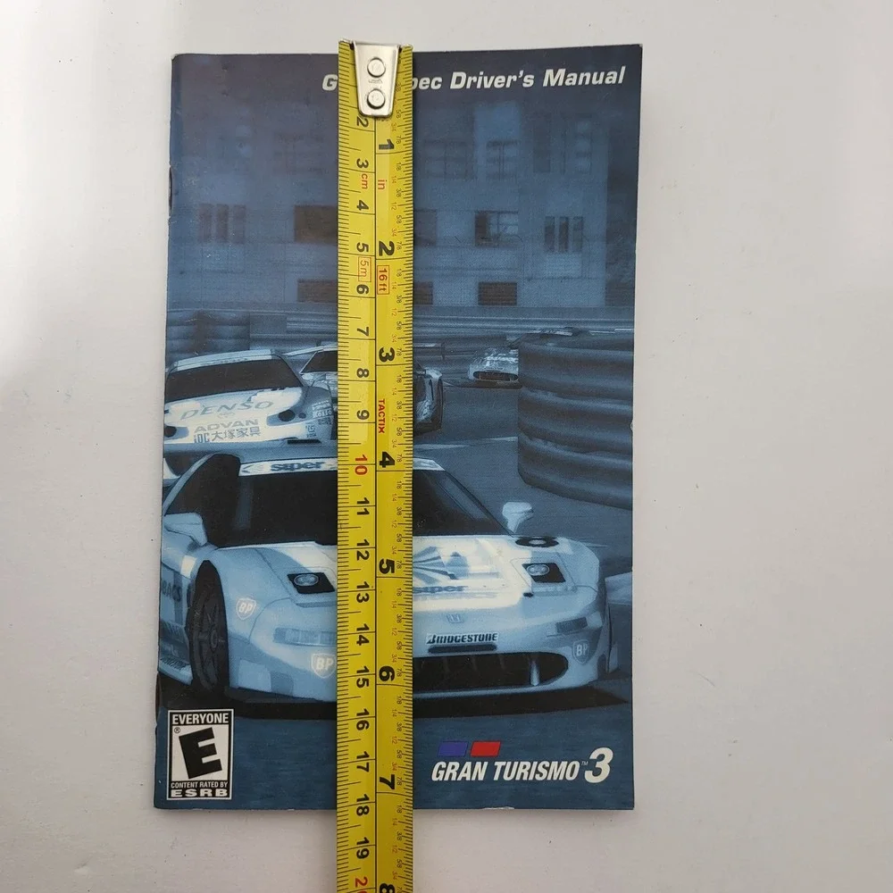 Gran Turismo 3 A-spec PS2 Instruction Manual‎ Sony PlayStation 2 Drivers Guide